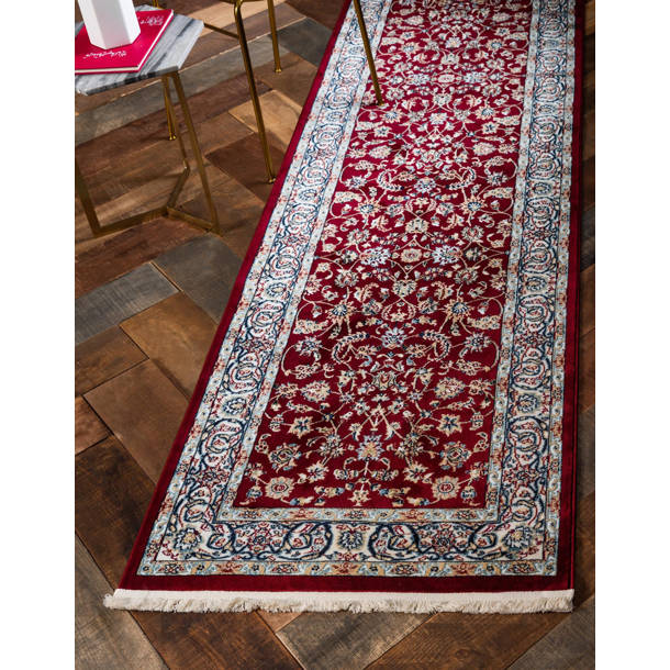 Astoria Grand Jackson Oriental Navy Blue Area Rug & Reviews Wayfair